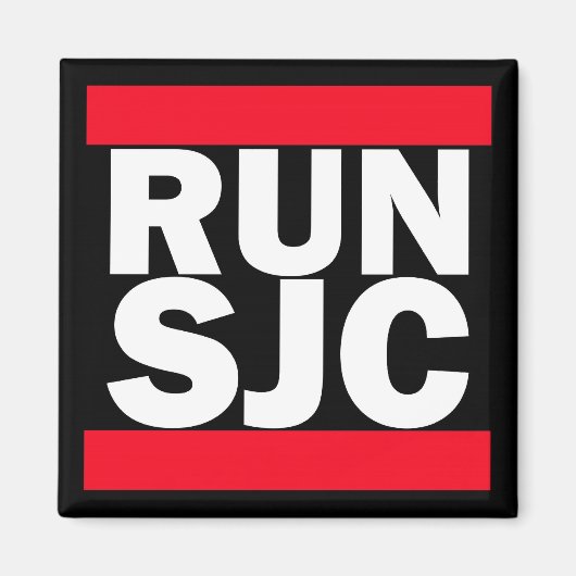 runSJCblk Magnet (Vorne)