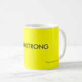 RUNSTRONG Kaffee-Tasse Kaffeetasse (VorderseiteRechts)
