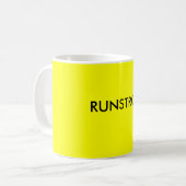 RUNSTRONG Kaffee-Tasse Kaffeetasse (Vorderseite Links)
