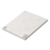 Runter den Kaninchenloch-Editor Notizblock (Rotiert)