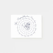 Runter der Kaninchenole Post-it Klebezettel (Vorderseite)