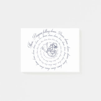 Runter der Kaninchenole Post-it Klebezettel