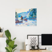 Runter durch Frank Weston Benson Poster (Heimbüro)