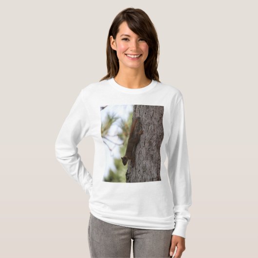 Runter-Eichhörnchen T-Shirt (Vorne ganz)