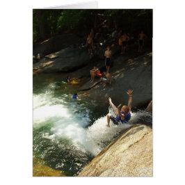 Runter in Franconia Falls