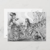 "Runter mit dem Kopf!" Postkarte (Vorne/Hinten)