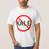 runter mit Kale T-Shirt (Vorderseite)