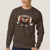 Runter von meinem Kid Men's Football Sweatshirt (Vorderseite)