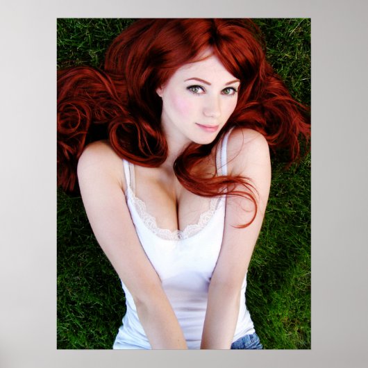 Runter von meinem Rasen Poster (Vorne)