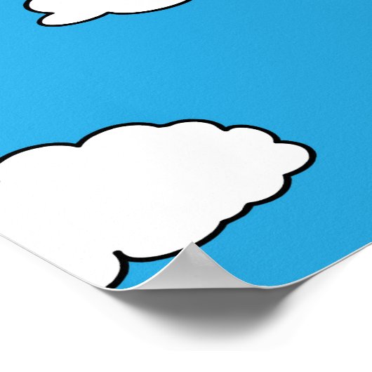 Runter von meiner Cloud Poster (Ecke)