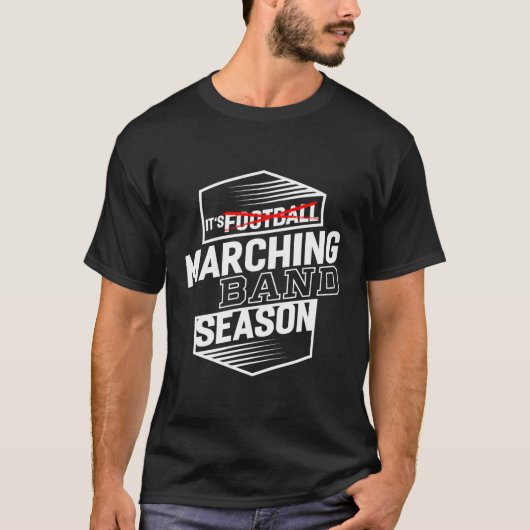 Runter von meiner Dot Marching Band Music T-Shirt (Vorderseite)