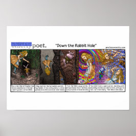 Runter zum Kaninchenloch Poster