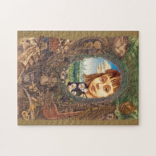 Runter zum Kaninchenloch Puzzle (Horizontal)