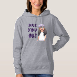 RUOK-Lotus sanftes Lila Hoodie