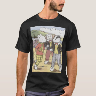 Rupert Bear, Bill Badger und Algy Mops Classic T-S T-Shirt