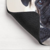 Rupert die Mops-Mäusematte Mousepad (Ecke)