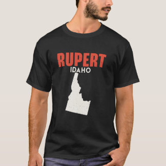 Rupert Idaho USA Staat Amerika Reisen Idahoan T-Shirt