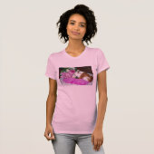 Rupert und Rosen - Meerschweinchen T-Shirt (Vorne ganz)