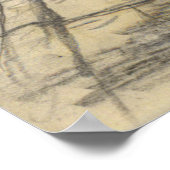 Rupie bringt Hühneressen Poster (Ecke)