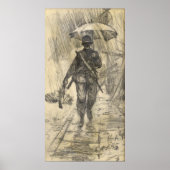 Rupie bringt Hühneressen Poster (Vorne)