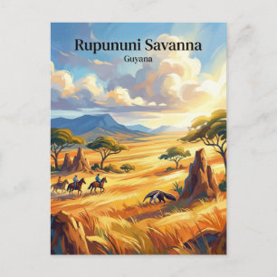Rupununi-Savanne Guyana Postkarte