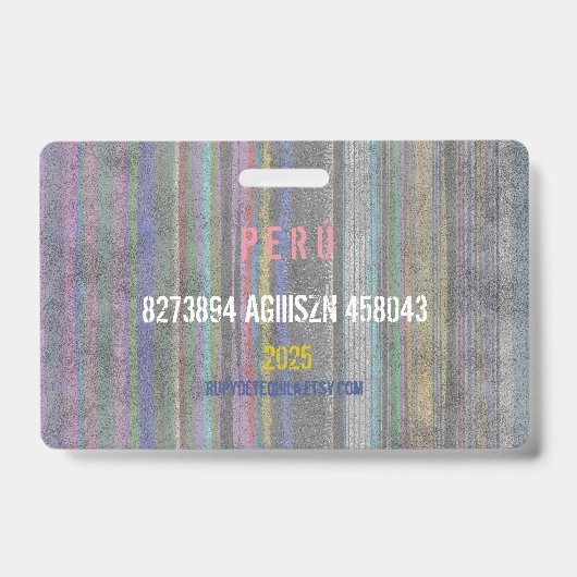 Rupydetequila-Abzeichen Ausweis (Vorderseite)