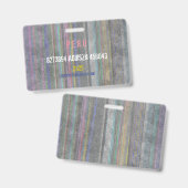 Rupydetequila-Abzeichen Ausweis (Vorder- & Rückseite)