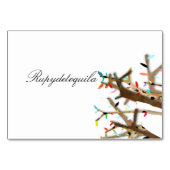 Rupydetequila Limited Edition Tischnummer (Rückseite)