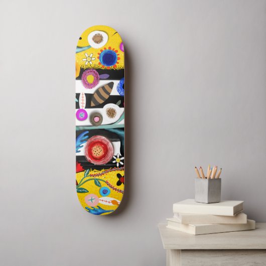 Rupydetequila limitierte Auflage 2022 Skateboard (Wandkunst)