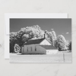 Rural America Theme Infrared Photography Einladung