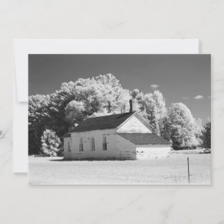 Rural America Theme Infrared Photography Einladung
