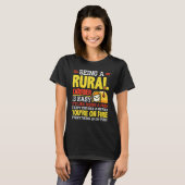 Rural Carriers Postal Worker  Mailman Mail Lady T-Shirt (Vorne ganz)