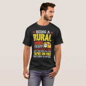 Rural Carriers Postal Worker Mailman Mail Lady T-Shirt (Vorne ganz)