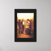 Rural Courship', Daniel_Art of America Leinwanddruck (Vorderseite)