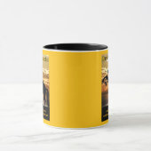 Rural Fiktion Magazine Logopferd mit Sonnenaufgang Tasse (Zentrum)