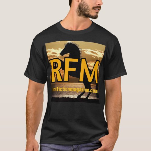 Rural Fiktion Magazine Logopferd T-Shirt (Vorderseite)
