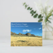 Rural Harney Landkreis, Burns, Oregon Postkarte (Stehend Vorderseite)