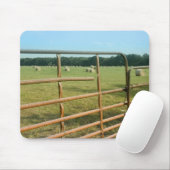 Rural Hay Field Mousepad (Mit Mouse)