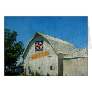 Rural Iowa Barn Blank All Occassion Grußkarte