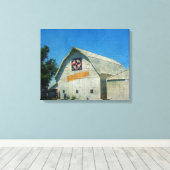 Rural Iowa Barn Leinwanddruck (Insitu (Holzboden))