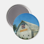 Rural Iowa Barn Magnet (Vorderseite/Rückseite)
