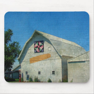 Rural Iowa Barn Mousepad