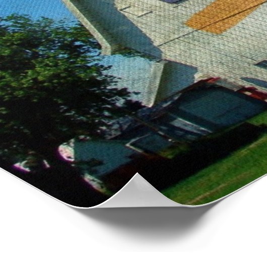 Rural Iowa Barn Poster (Ecke)