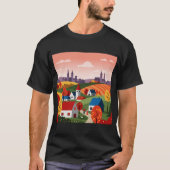Rural landscape T-Shirt (Vorderseite)