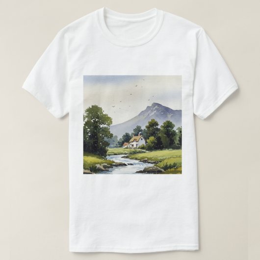Rural landscape T-Shirt (Design vorne)