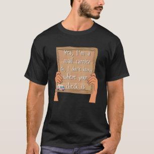 Rural Mail Carrier Mailman City Post T-Shirt