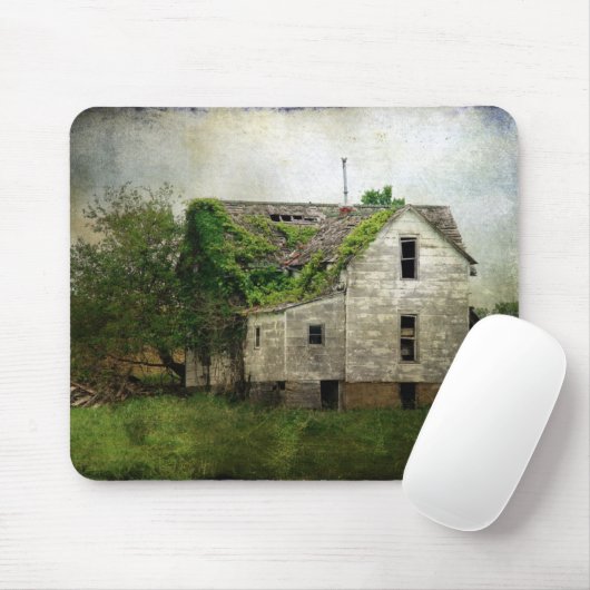 Rural Missouri Abandoned House Mousepad (Mit Mouse)
