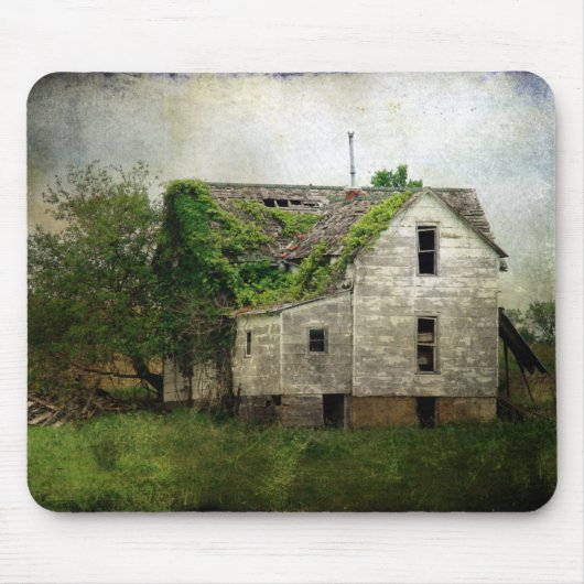 Rural Missouri Abandoned House Mousepad (Vorne)