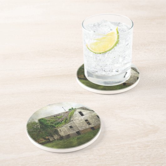 Rural Missouri Abandoned House Untersetzer (Seite)