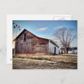 Rural North Carolina Postkarte (Vorne/Hinten)